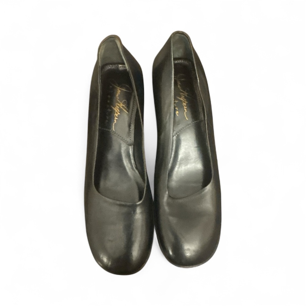 Elegant Black Leather Women's Loafers